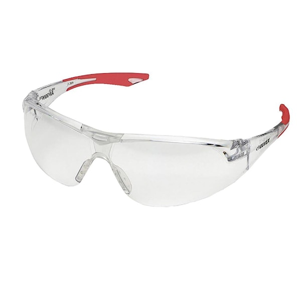 Delta Plus Safety Glasses, Anti-Scratch, Clear Lens, Clear Frame, Frameless WELSG18C - main